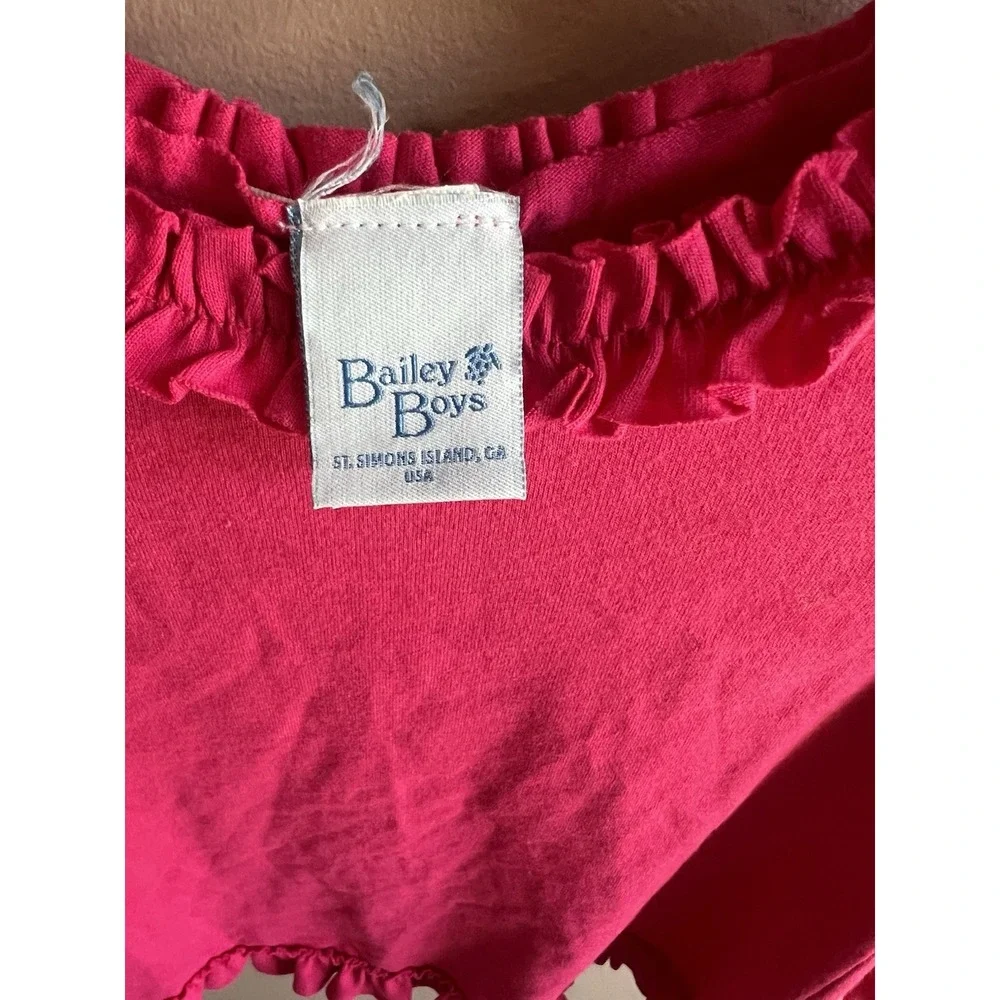 Bailey ‎ Boys Toddler Girls Pink Ruffle Dress Size 4T